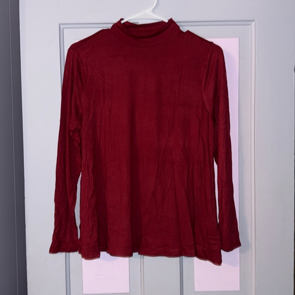 NWT old navy luxe mock neck top